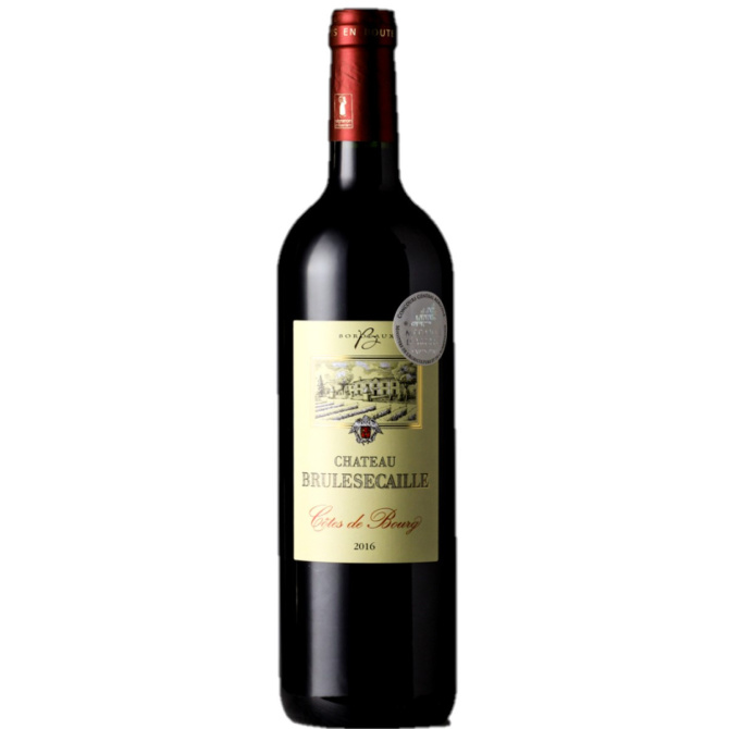 Chateau Brulesecaille 2018 AOC Cotes de Bourg Rouge ml 750