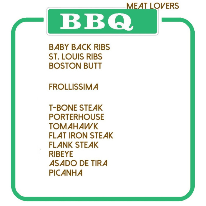 BBQ MEAT LOVERS
